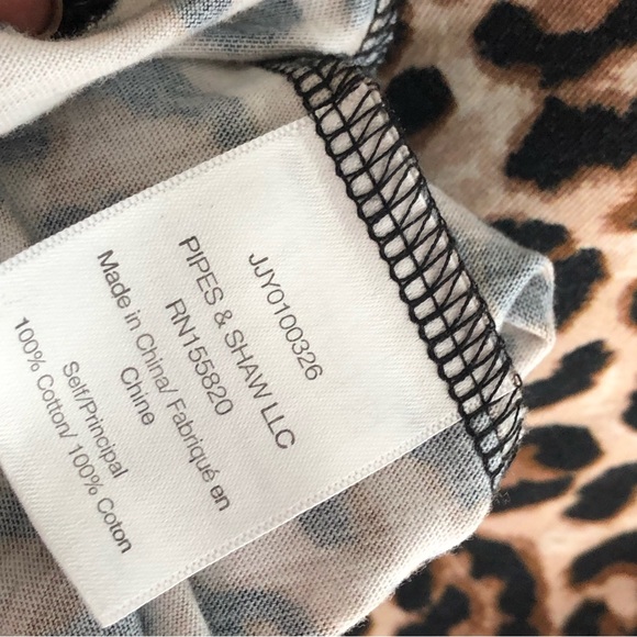 Veronica Beard | Animal Print | Short Sleeve | Crop Top | Blouse - Picture 11 of 14